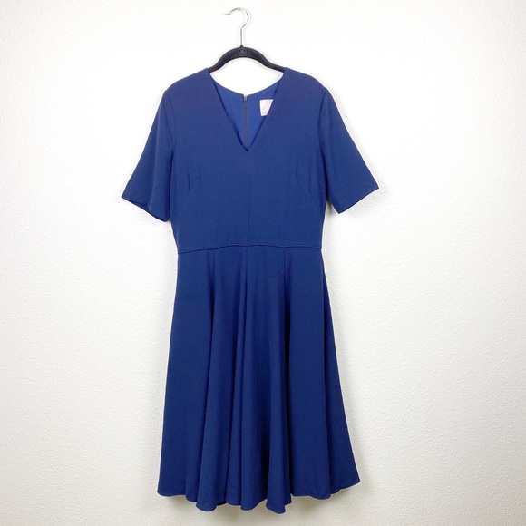 Gal Meets Glam Dresses & Skirts - Gal Meets Glam Edith City Crepe Fit Flare Dress